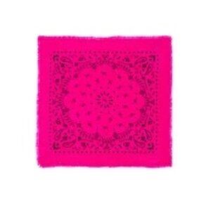 Small Printed Cashmere Bandana